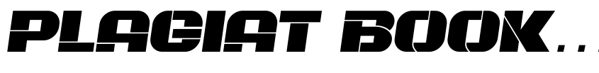 Preview Plagiat Book Italic