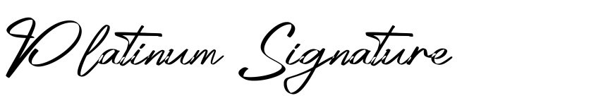Preview Platinum Signature