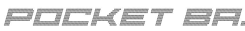 Preview Pocket Ball Condensed Italic