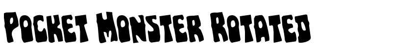 Preview Pocket Monster Rotated