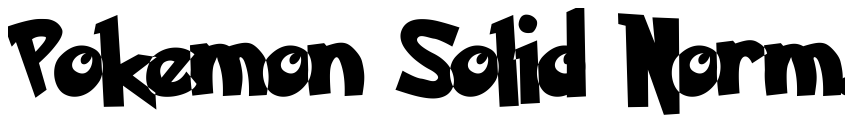 Preview Pokemon Solid Normal
