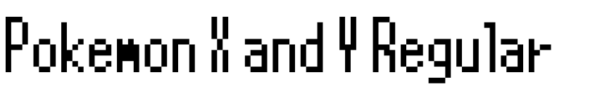 Preview Pokemon X and Y Regular