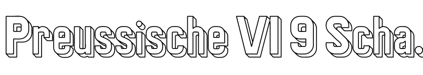 Preview Preussische VI 9 Schatten-Linie
