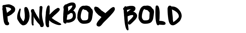 Preview Punkboy Bold