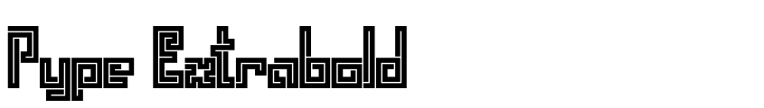 Preview Pype Extrabold