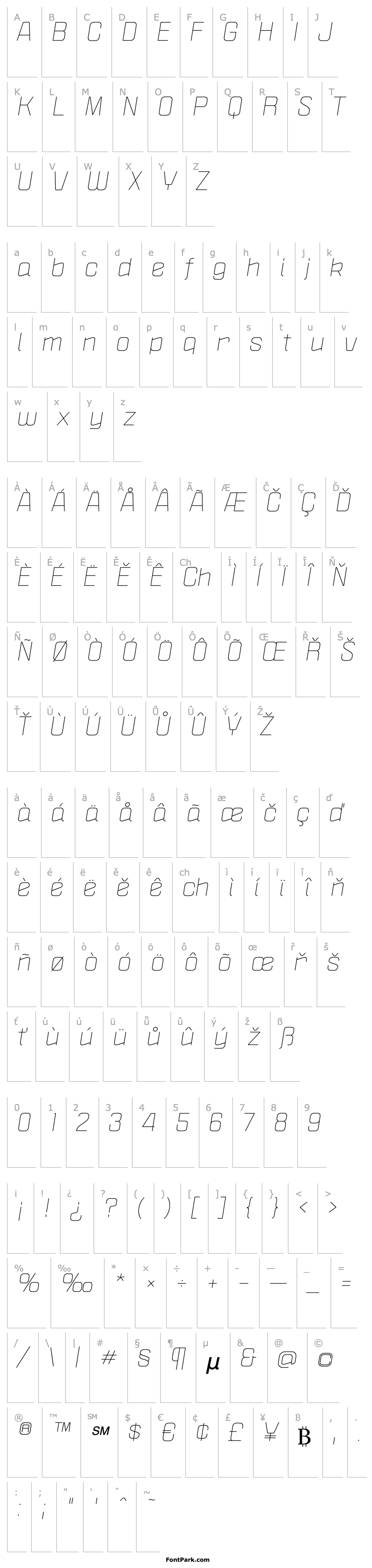 Přehled Politica XT Light Italic