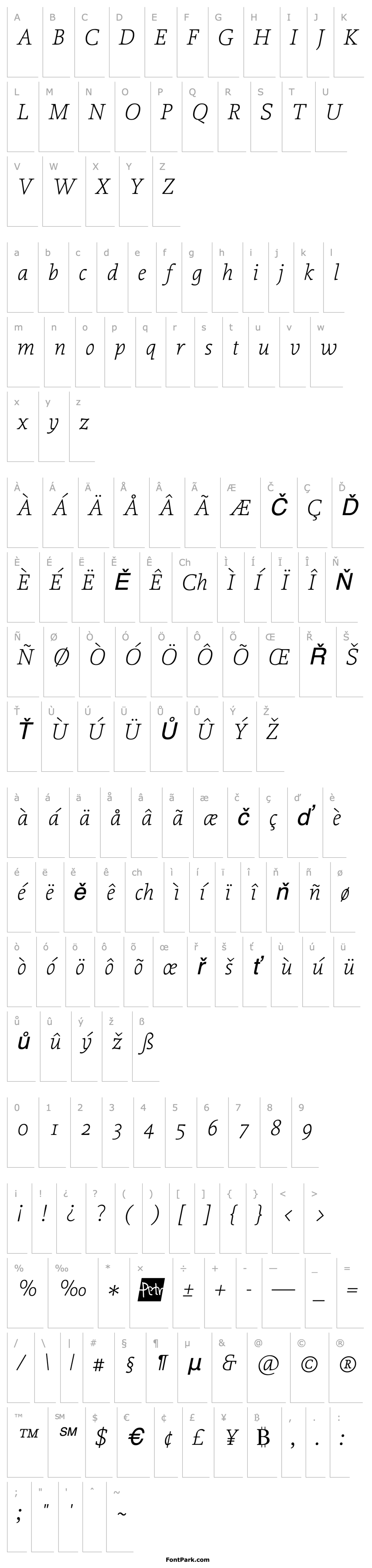 Overview Proforma-UltraLightItalic