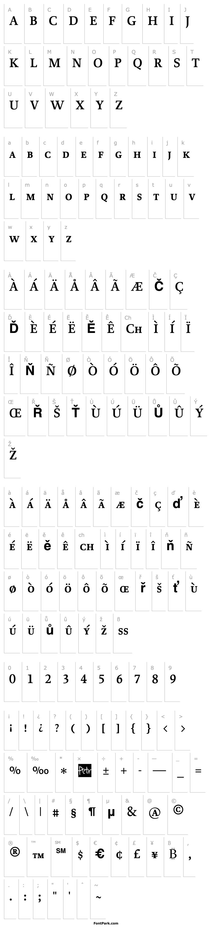 Přehled Proforma-SemiBoldSC