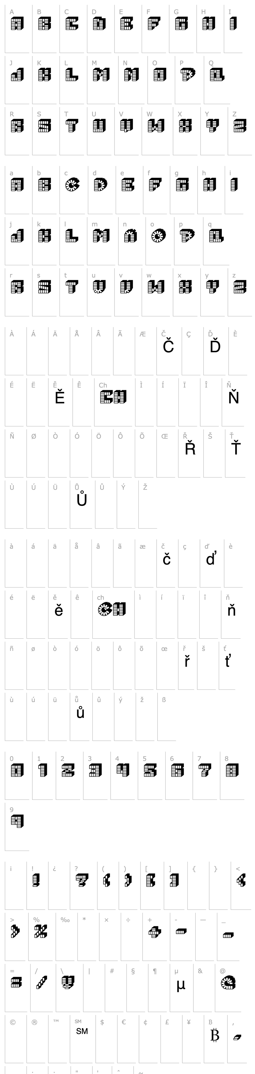 Overview PEZ_font