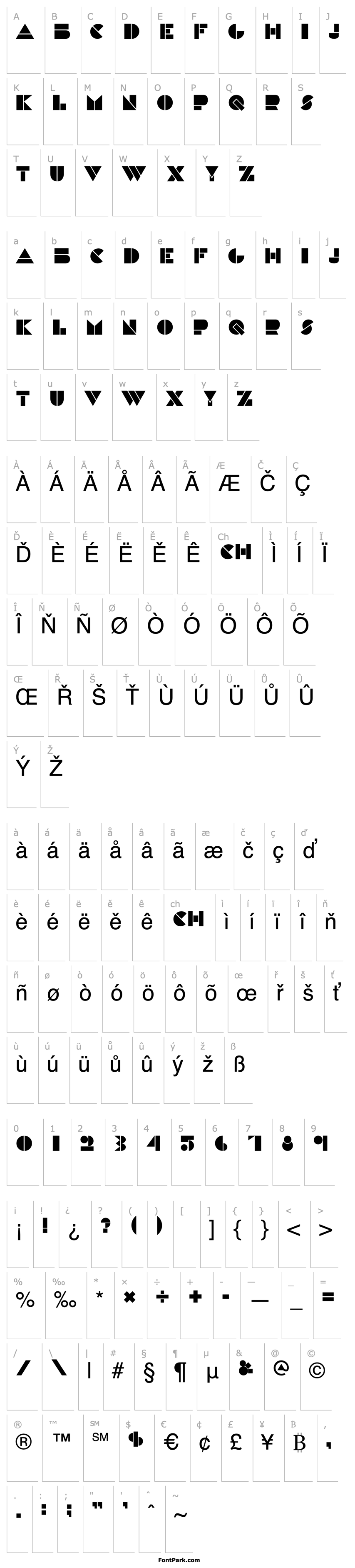 Přehled P22 Constructivist Line