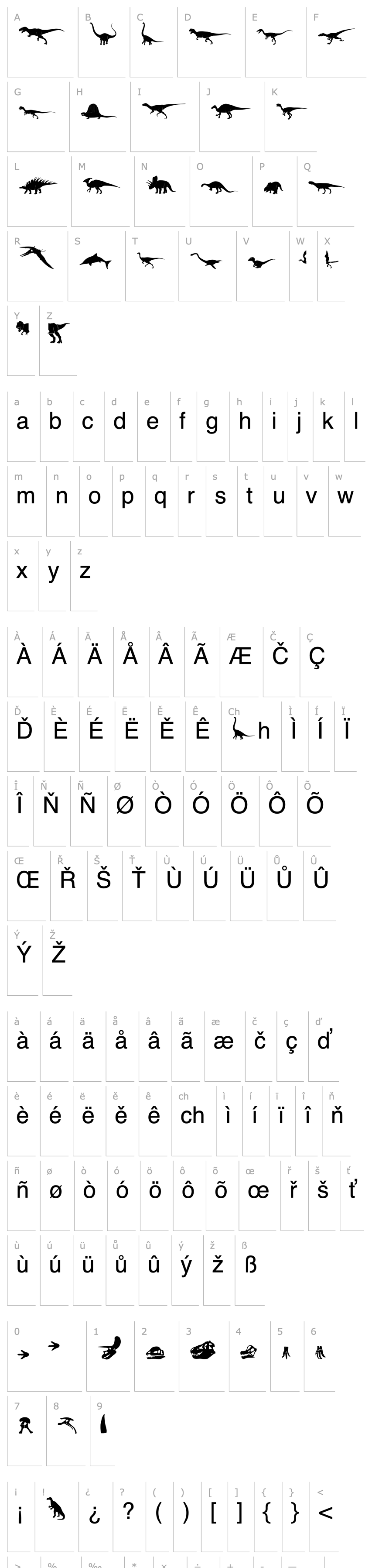 Overview P22 Dinosaur Solid