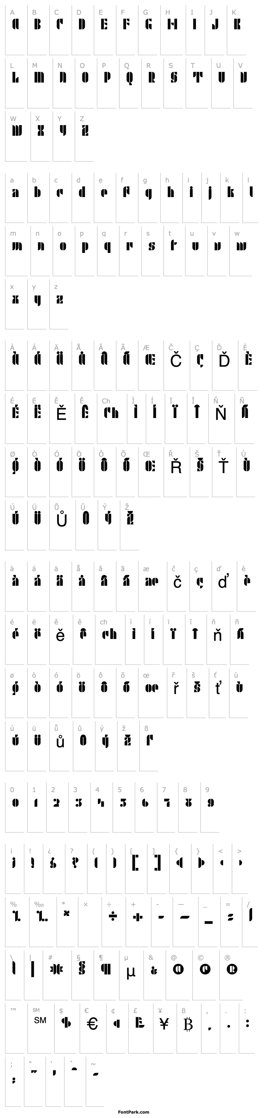 Overview P22Albers-One