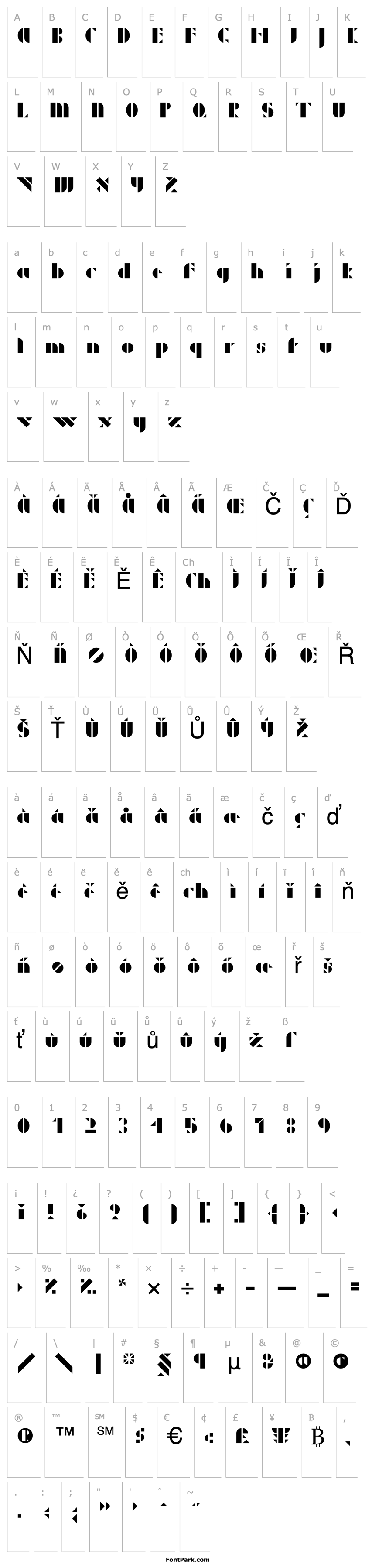 Přehled P22Albers-Three