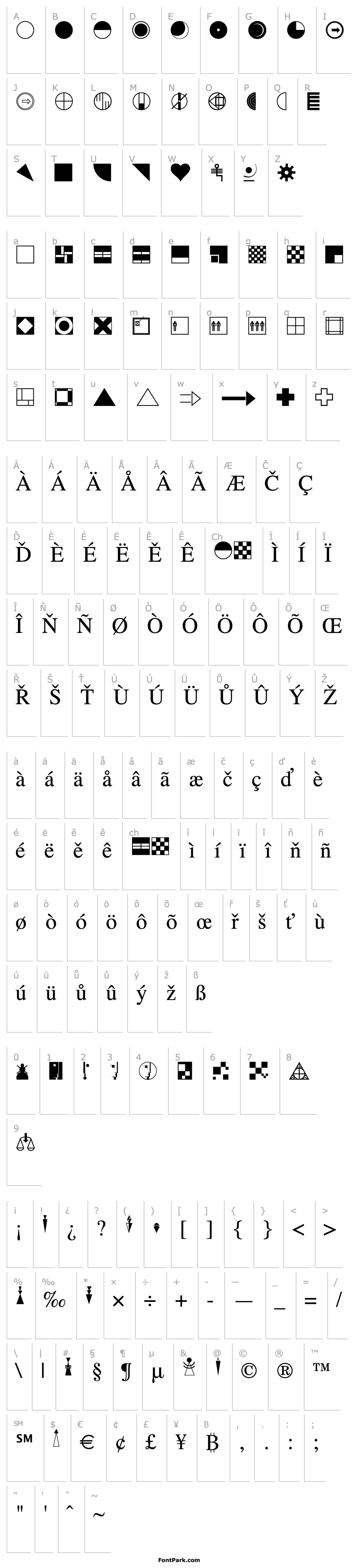 Přehled P22Bauhaus-Extras