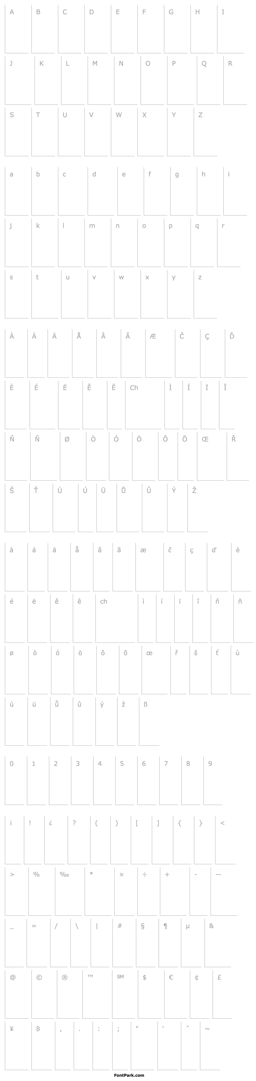 Přehled P22Tulda-Symbols