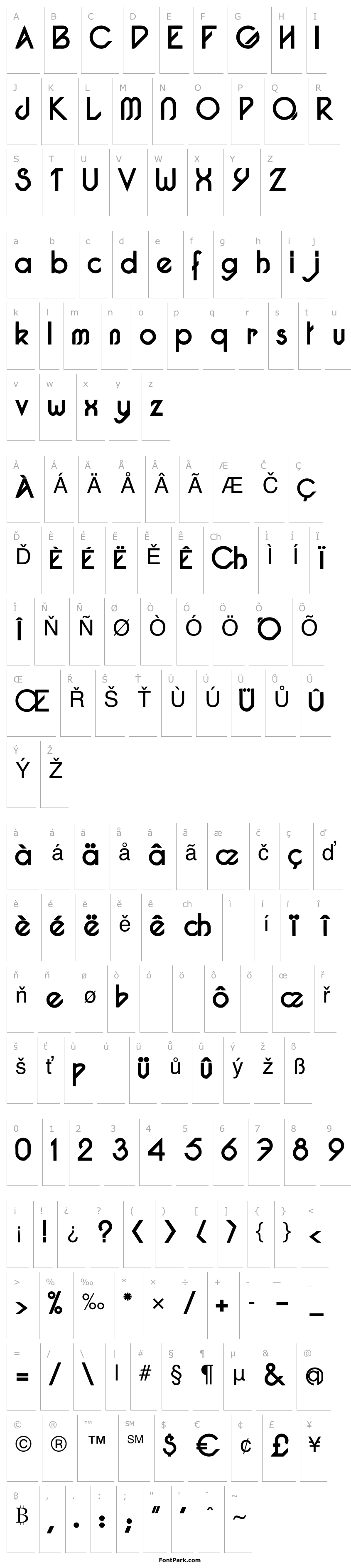 Overview Pacotille bold