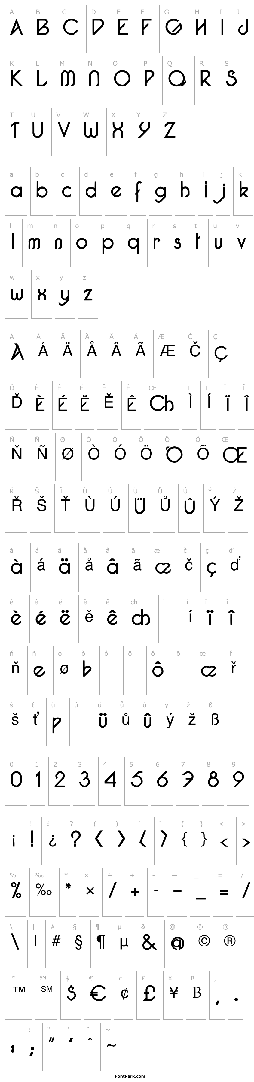 Přehled Pacotille regular