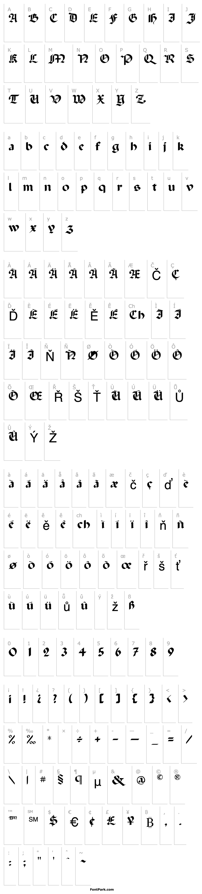 Overview Paganini Regular