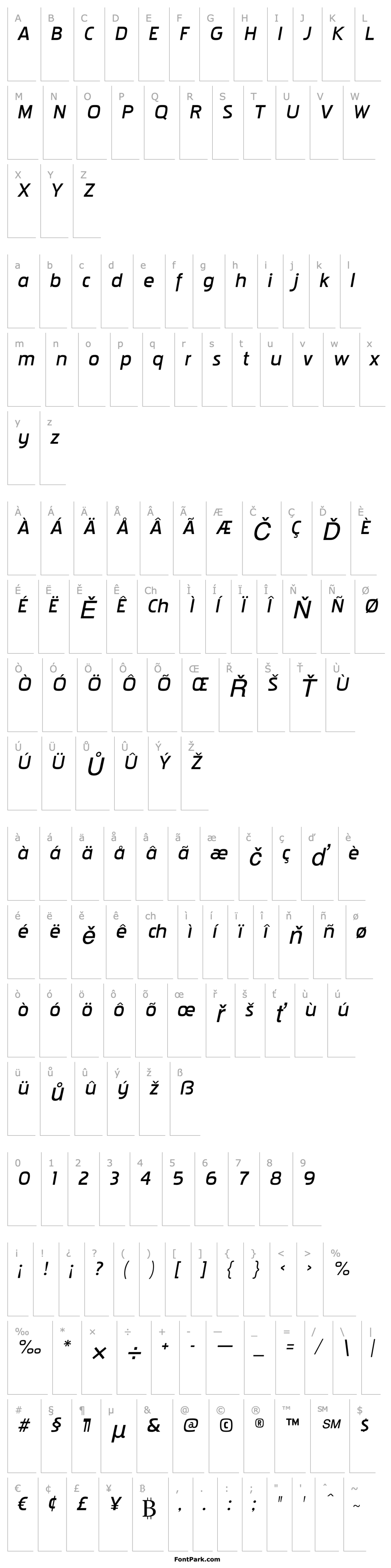 Overview Pakenham Xp Bk Italic