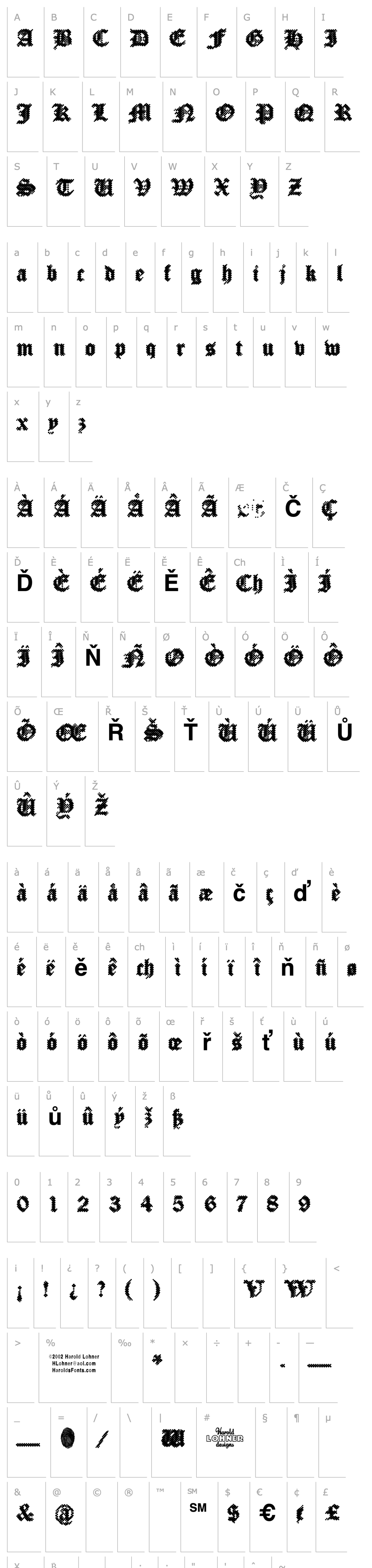 Overview PalimpsestBlack