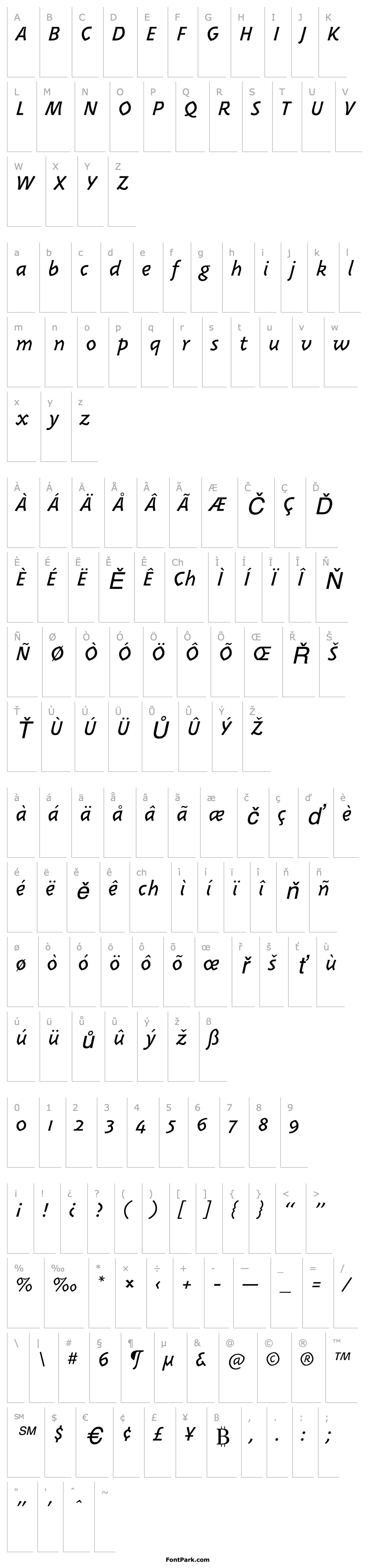 Overview PannifkinSSK Italic