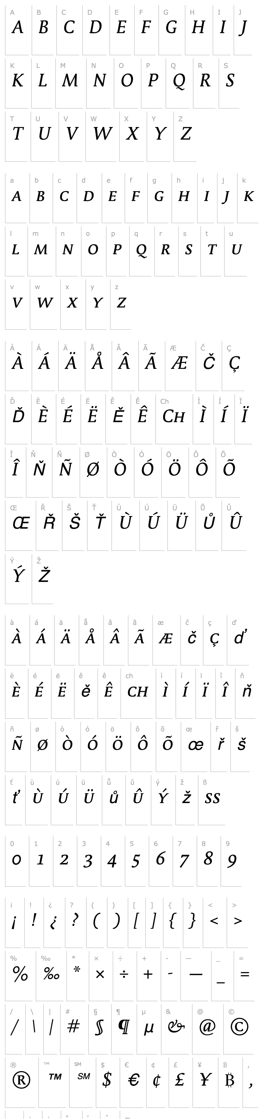 Overview Parable-RegularSCItalic