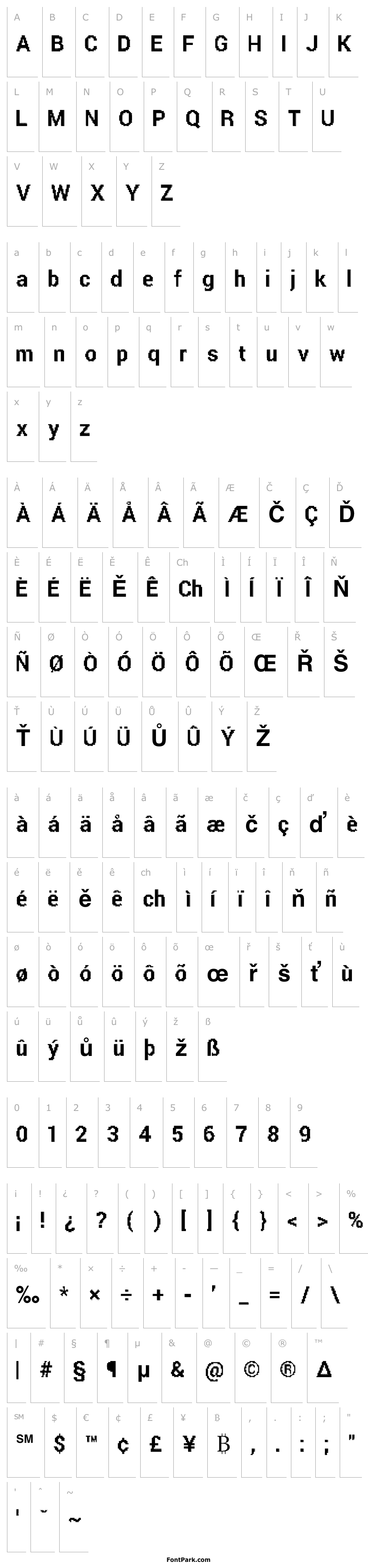 Přehled Parametric Glitch Bold