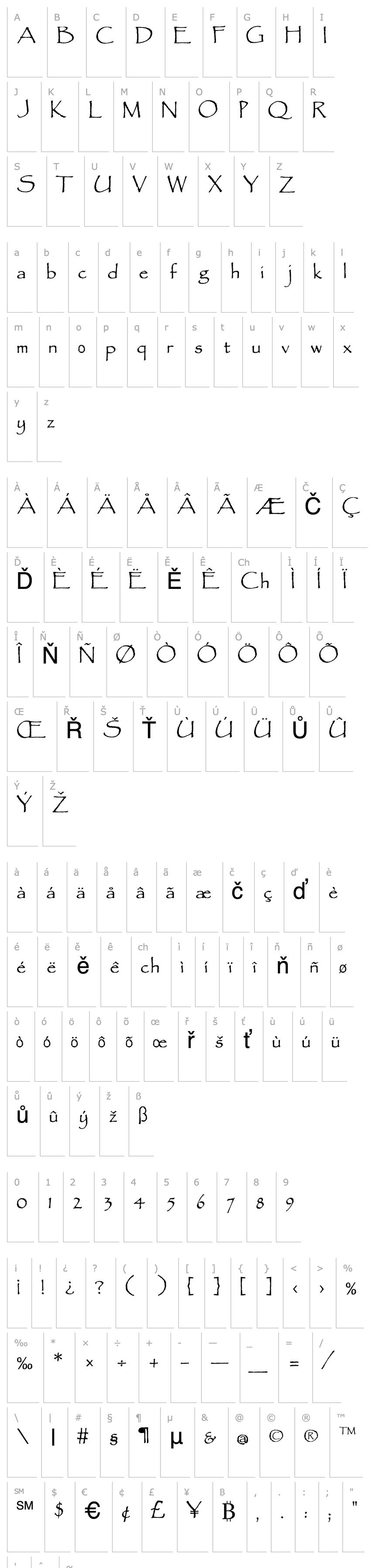 Overview Parchment Regular