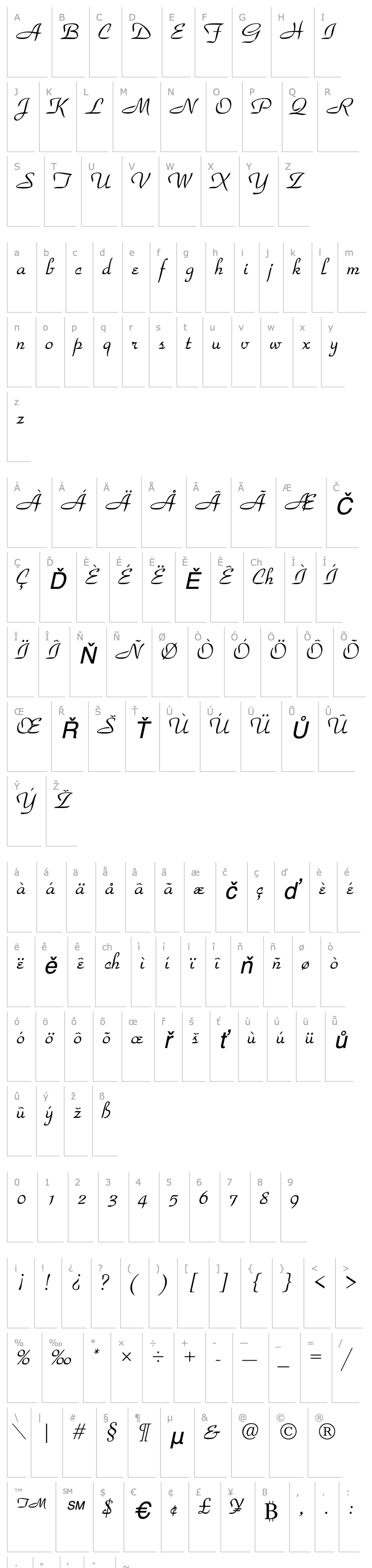 Overview Park Avenue ITALIC