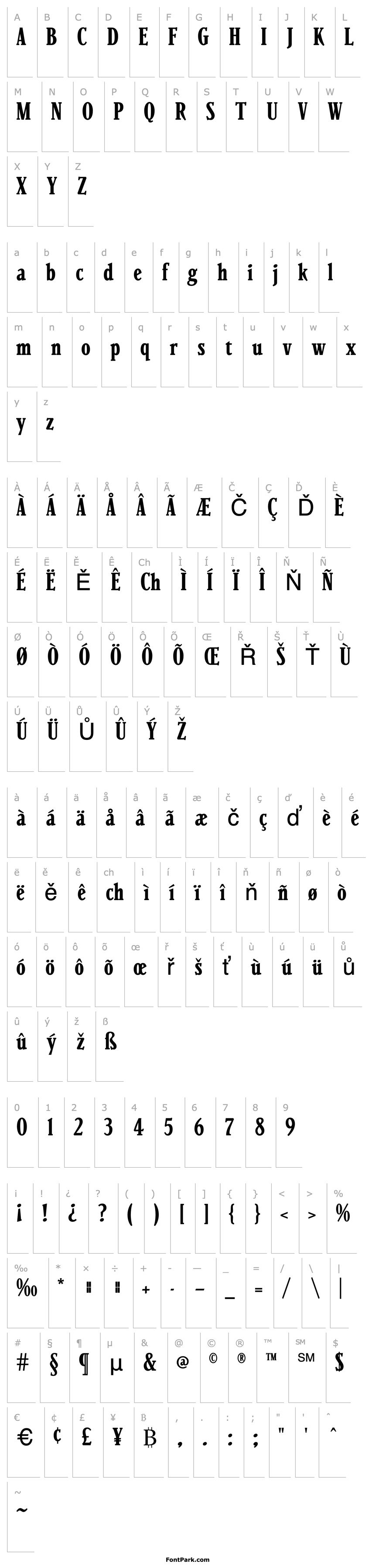 Přehled Parkinson-Condensed