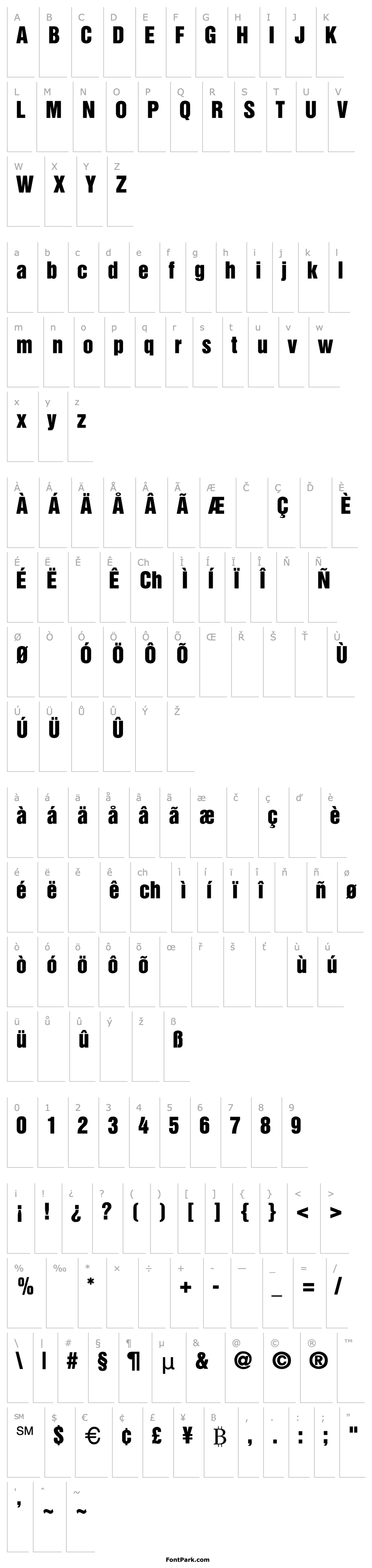 Overview PartridgeInserat-Roman-SemiBold