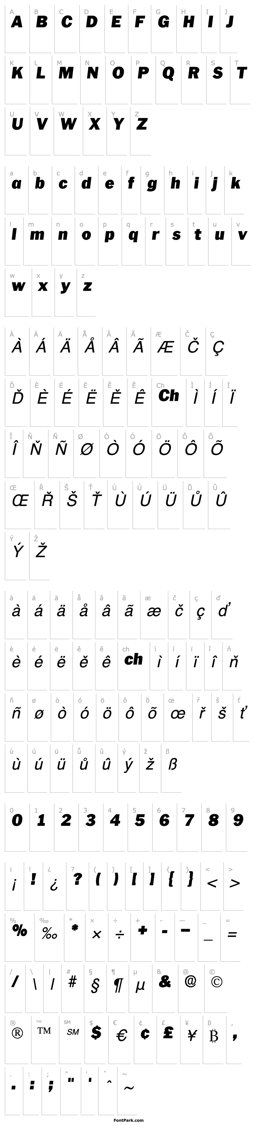 Overview Pasch Display SSi Italic