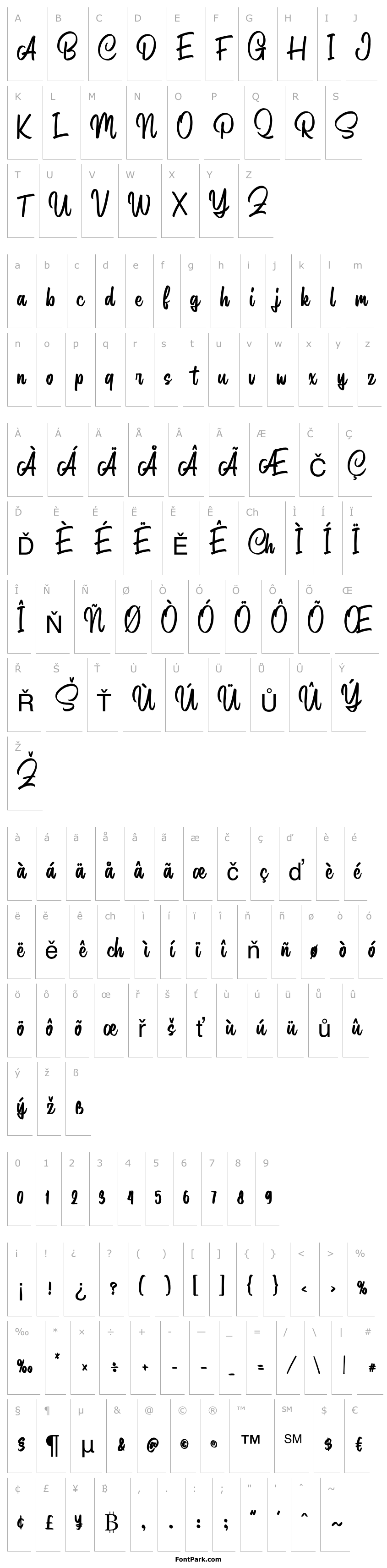 Přehled Pathita Script Regular