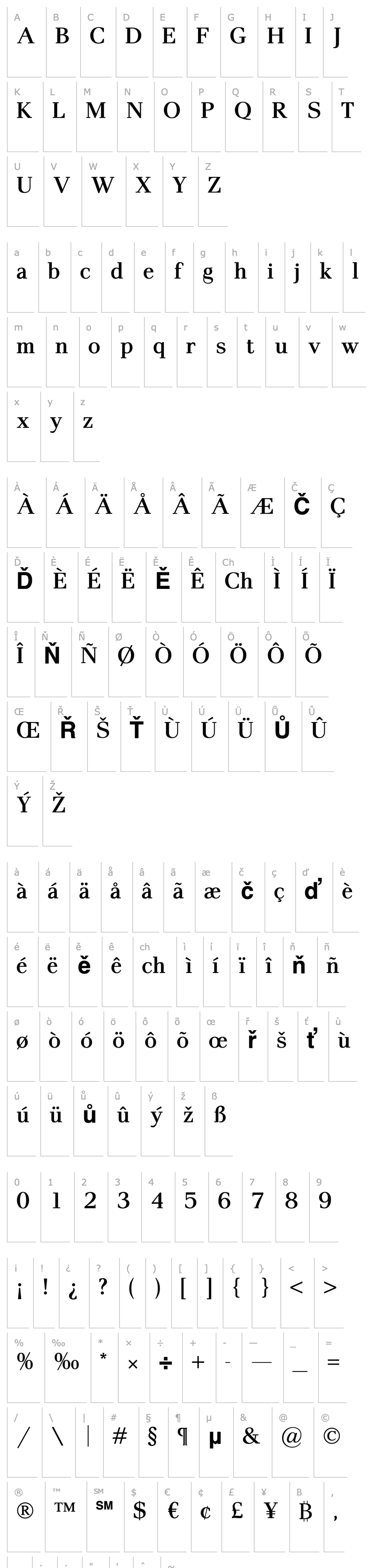 Overview Pax SemiBold