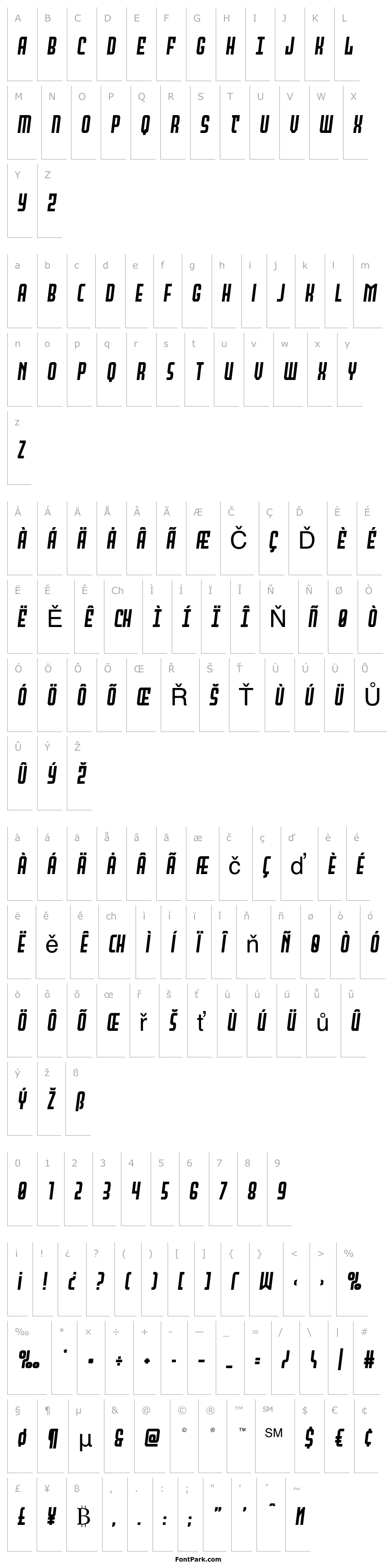 Přehled Peace & Houston Semi-Italic