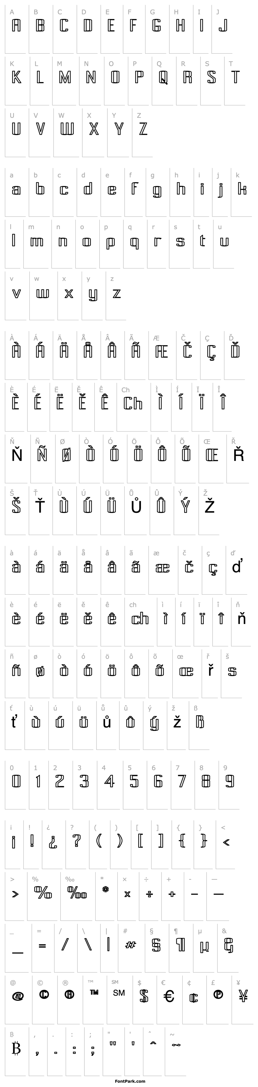 Overview Pecot Outline Bold