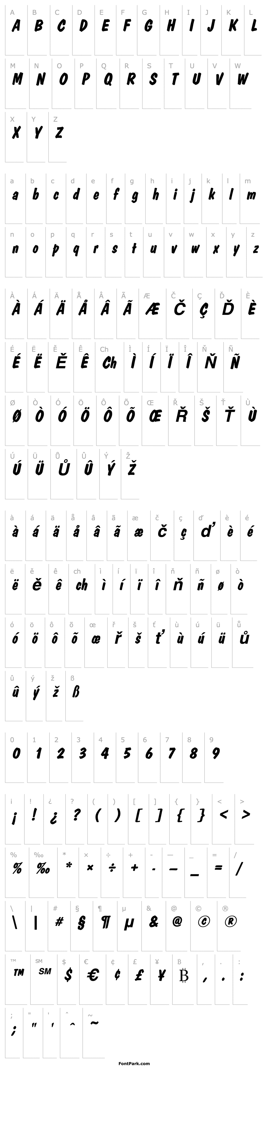 Overview Pedro Bold Italic