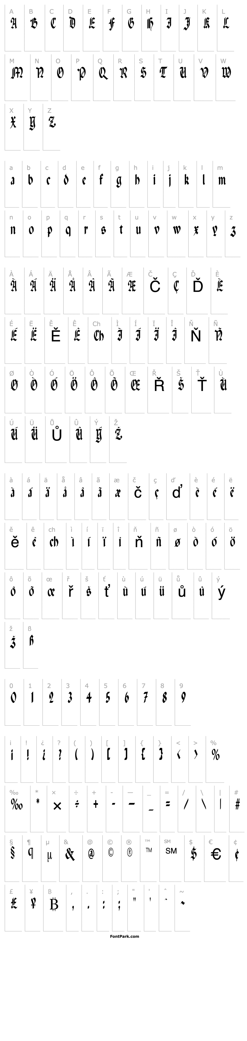 Overview PenchantNarrow