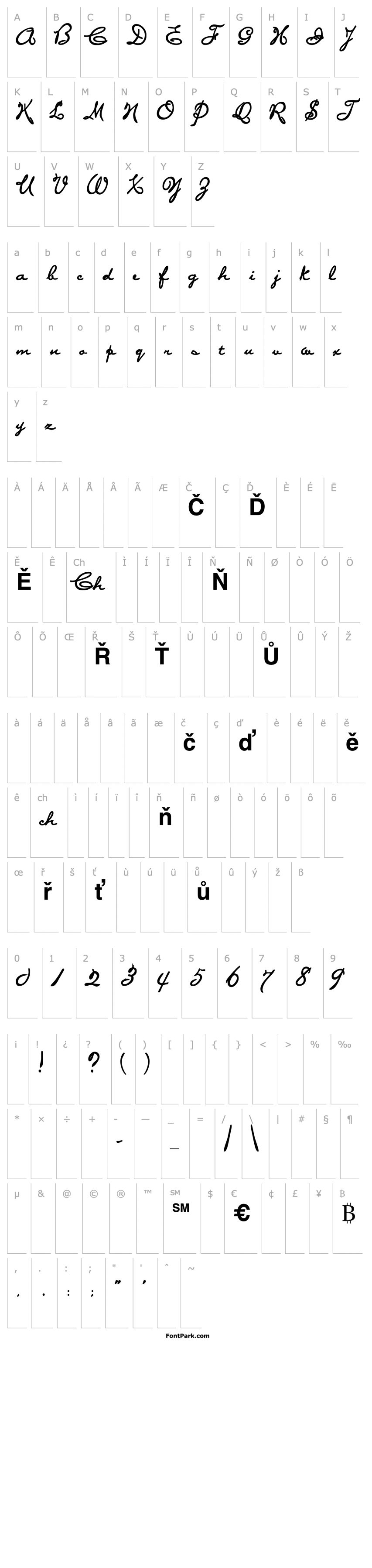 Overview Penstyle Bold