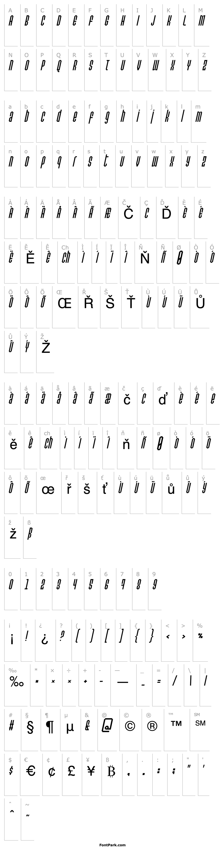 Přehled Permanent daylight Italic