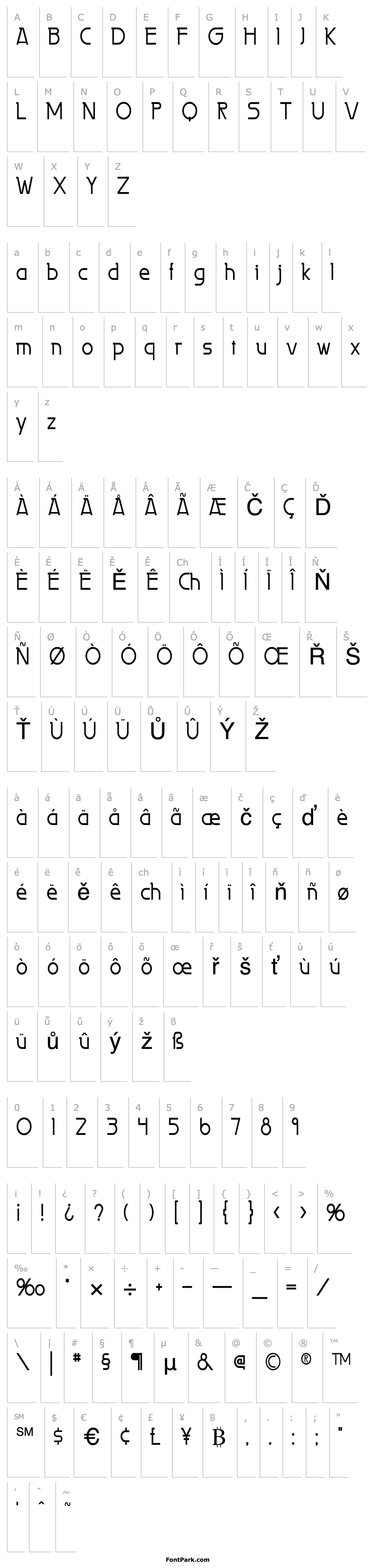 Overview Persia Condensed Normal