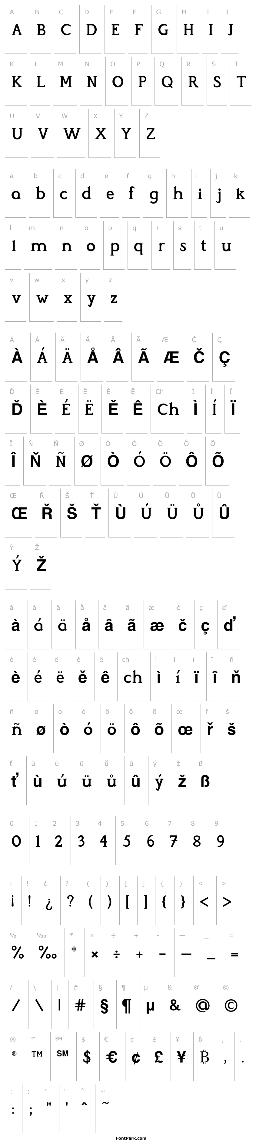 Přehled Perspicacious SemiBold