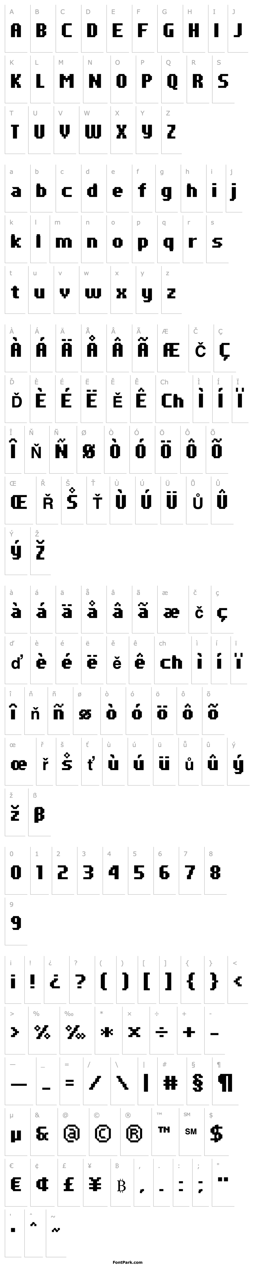 Overview PF Tempesta Seven Condensed Bold