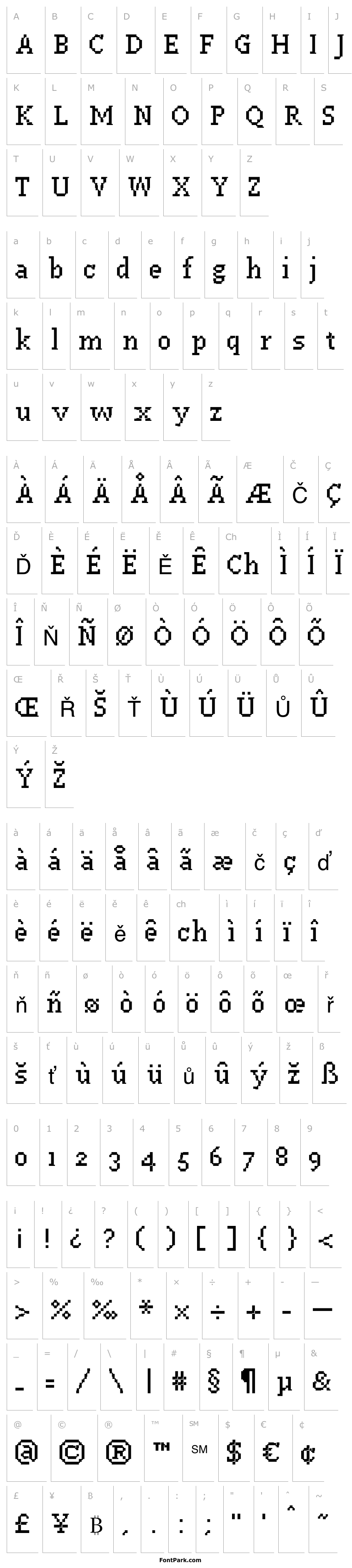 Overview PF Westa Seven Condensed