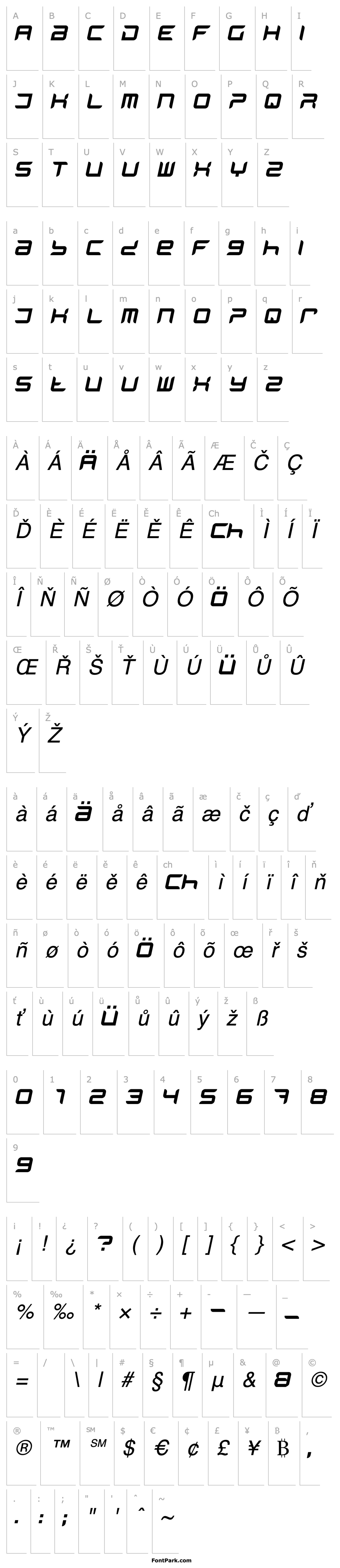 Overview Phantom Italic