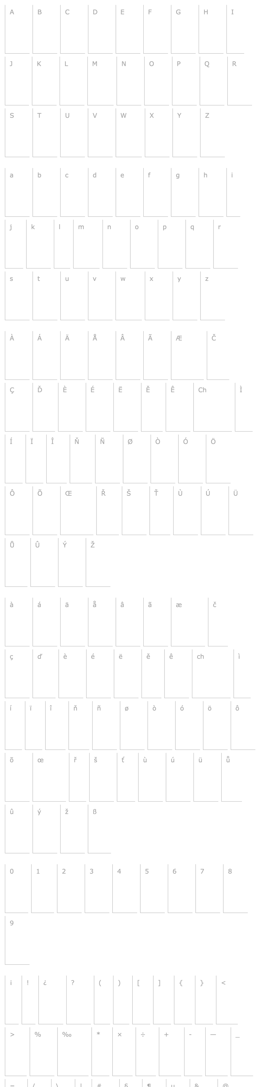 Overview PhatBold