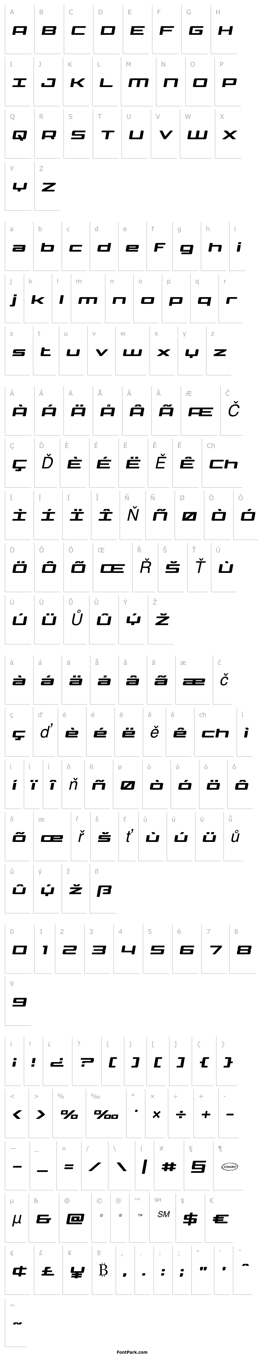 Overview Phoenicia Lower Case Semi-Italic