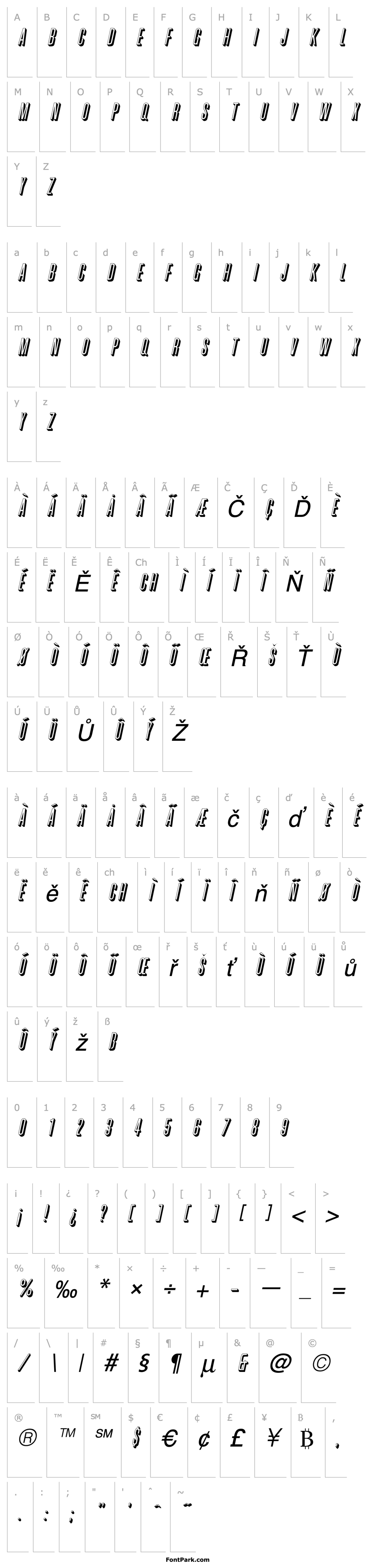 Overview Phoenix Italic