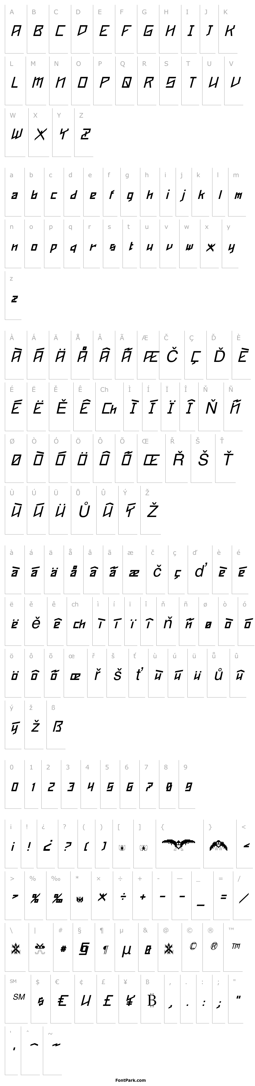 Overview Phoenixians Italic