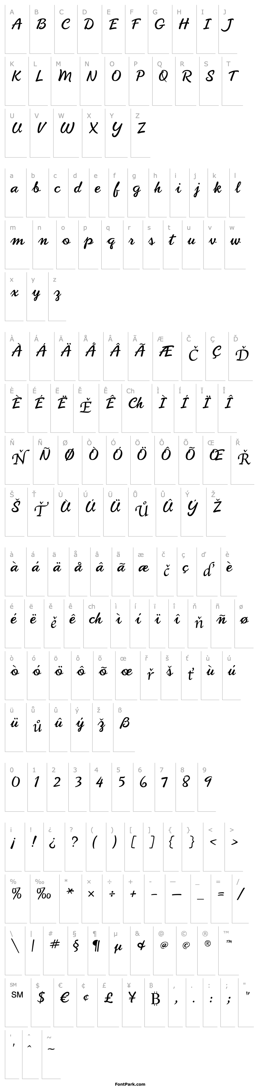 Přehled PhoenixScript Upright